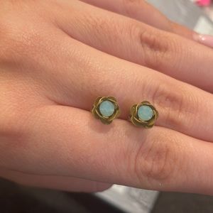 michal negrin flower floral studs stud earrings